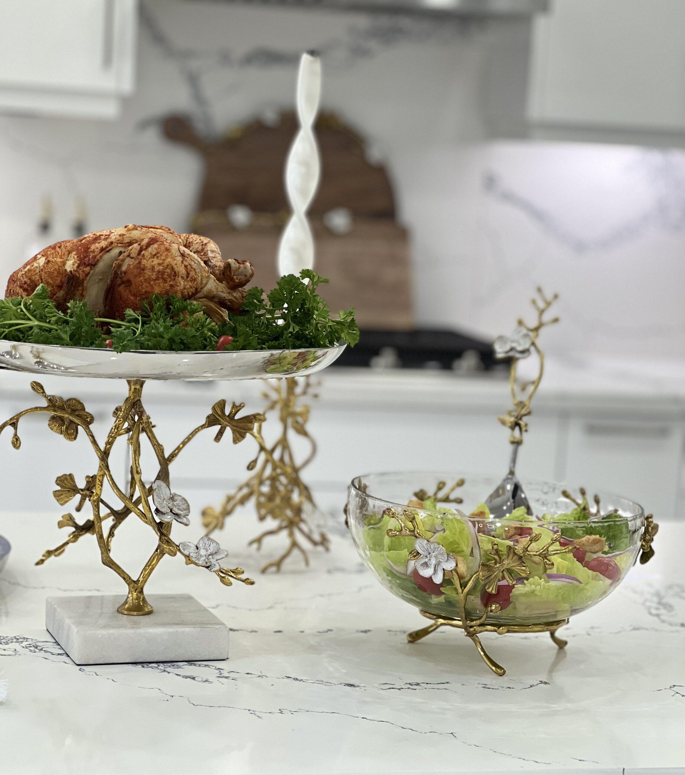 IMG_4230(1) Orchid Platter with Marble Base (Gold)