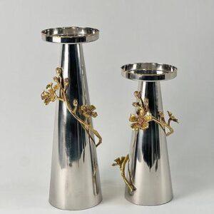 Jasmine 2-Piece Candle Holder Set