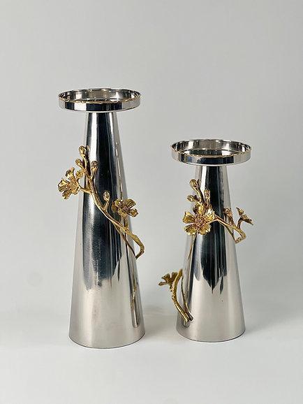 Jasmine 2-Piece Candle Holder Set