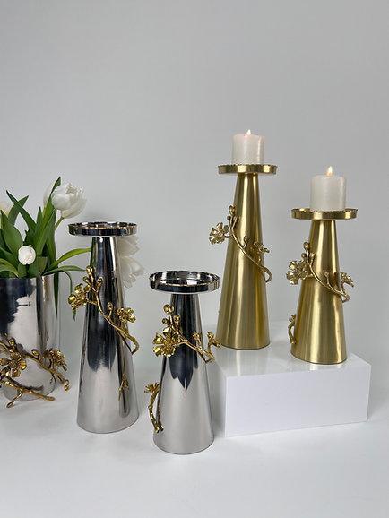 Jasmine 2-Piece Candle Holder Set