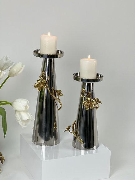 Jasmine 2-Piece Candle Holder Set