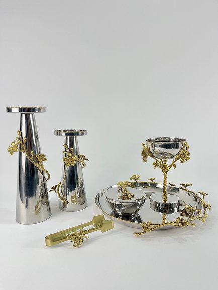 Jasmine 2-Piece Candle Holder Set