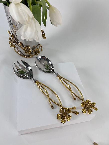 Jasmine 2-Piece Tong Set