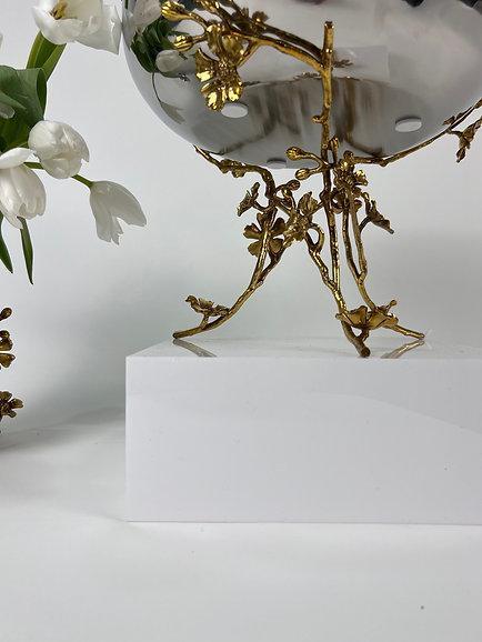 Jasmine Large Bowl (Silver)