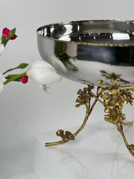 Jasmine Large Bowl (Silver)