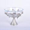 KNM_3504-scaled-1.jpeg Jasmine Glass Bowl with Stand (Nickel-Plated)