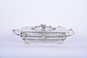 KNM_3525-scaled-1.jpeg Jasmine Rec. Glass Dish with Lid (Nickle-Plated)