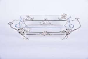 KNM_3530-scaled-1.jpeg Jasmine Rec. Glass Dish with Lid (Nickle-Plated)