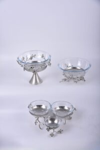 KNM_3560-scaled-1.jpg Jasmine Large Bowl with Stand (Nickle-Plated)