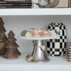 Marble Orchid Cake Stand