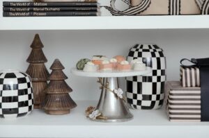 Marble Orchid Cake Stand