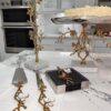 Orchid Cake Server and Knife Set