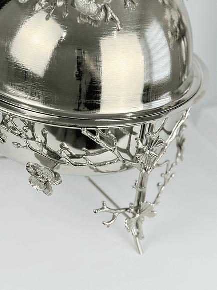 Orchid Chafing Dish (Nickel Plated)