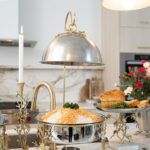 Orchid Platter with Marble Base