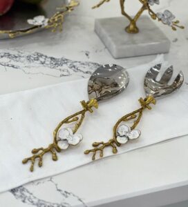 Orchid Fork and Spoon Set