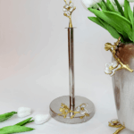 Jasmine 3-Section Glass Bowl (Nickel-Plated)