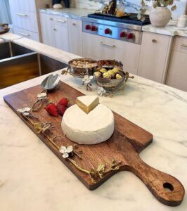 Orchid Rectangular Charcuterie Board