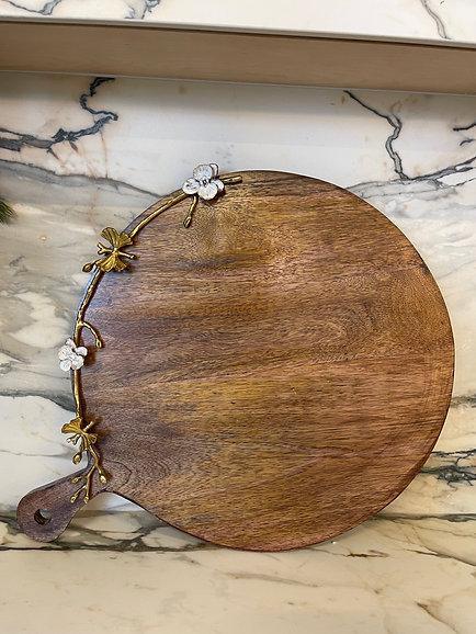 Orchid Round Charcuterie Board