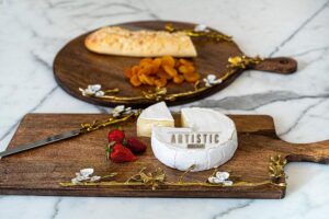 Orchid Round Charcuterie Board