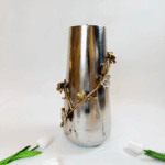 Jasmine 3-Section Glass Bowl (Nickel-Plated)